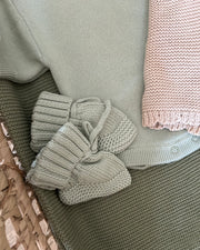 Premium personalised blanket gift hamper in sea green - view 11 | Eli&Eli