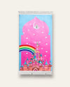 Ramadan kids prayer mat Rainbow Dream design - Eli&Eli Dubai