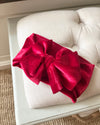Red velvet headband for baby and toddler girls, Christmas accessory - Eli&Eli Dubai