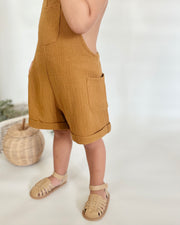 Rocky unisex jumpsuit in caramel - view 10 | Eli&Eli