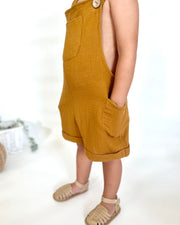 Rocky unisex jumpsuit in caramel - view 8 | Eli&Eli