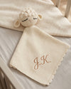 Toy comforter blanket sheep in neutral tones - Eli&Eli Dubai
