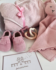 Wooden baby teether Rose Star - view 2 | Eli&Eli