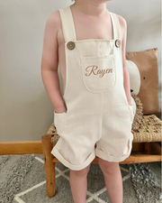 Jumpsuit Linen Bali - Ivory - view 12 | Eli&Eli