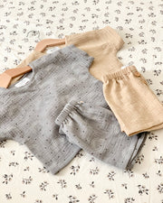 Muslin Cotton Shorts - view 16 | Eli&Eli