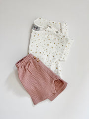 Muslin Cotton Shorts - view 19 | Eli&Eli