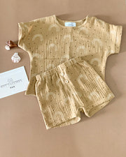Muslin Cotton Shorts - view 21 | Eli&Eli