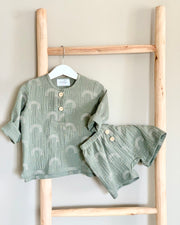 Muslin Cotton Shorts - view 22 | Eli&Eli