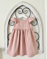Emma boho muslin dress, colour selection - view 14 | Eli&Eli
