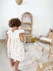 Emma boho muslin dress, colour selection - view 9 | Eli&Eli