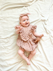 Frany May muslin romper, colour selection - view 10 | Eli&Eli