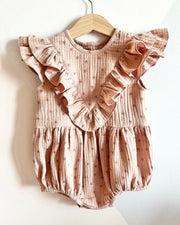 Frany May muslin romper, colour selection - view 5 | Eli&Eli