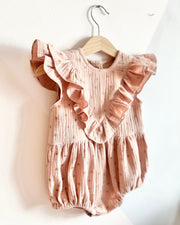 Frany May muslin romper, colour selection - view 7 | Eli&Eli