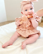 Frany May muslin romper, colour selection - view 9 | Eli&Eli