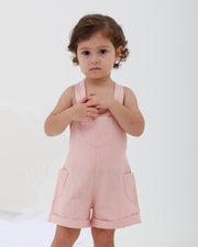 Linen jumpsuit rose - view 4 | Eli&Eli