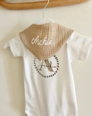 Muslin bandana baby bib - Eli&Eli
