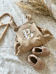 Terry romper in walnut brown - view 10 | Eli&Eli