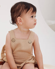 Terry romper in walnut brown - view 4 | Eli&Eli
