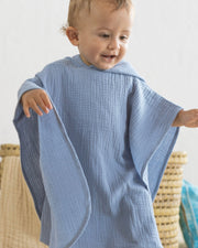 Personalised hooded muslin poncho, colour selection - view 13 | Eli&Eli