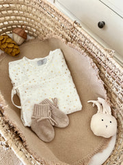 Personalised 0.5 TOG kimono muslin sleeping bag for newborn girls - view 6 | Eli&Eli