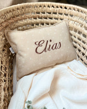 Personalised muslin baby pillow - view 4 | Eli&Eli