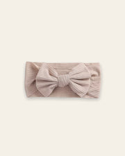 Ribbed baby headband with bow - view 12 | Eli&Eli