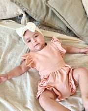 Ribbed Headband With Bow - view 19 | Eli&Eli
