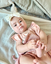 Ribbed Headband With Bow - view 20 | Eli&Eli