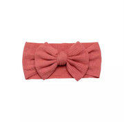 Ribbed baby headband with bow - view 7 | Eli&Eli