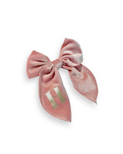 Velvet hair clip in coco - view 4 | Eli&Eli